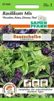 Basilikum Mix Saatscheibe MHD 01/26