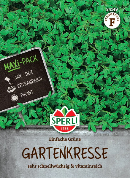 Gartenkresse Einfache grüne 50g