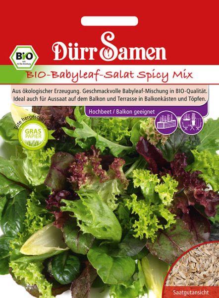 Bio-Babyleaf Salat Spicy Mix