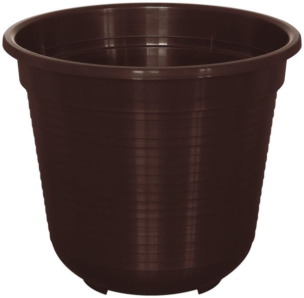 Blumentopf Standard Braun ca.14cm