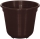 Blumentopf Standard Braun ca.14cm
