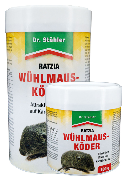 Wühlmaus-Köder Ratzia 100g
