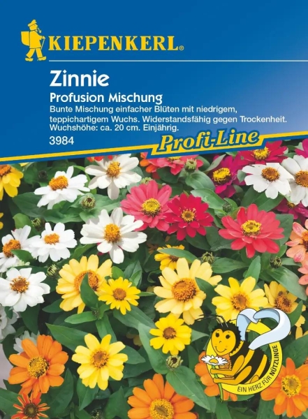 Zinnie Profusion Mischung