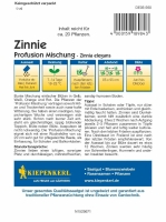 Zinnie Profusion Mischung