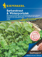 Barbarakraut & Winterportulak , Saatteppich
