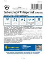 Barbarakraut & Winterportulak , Saatteppich