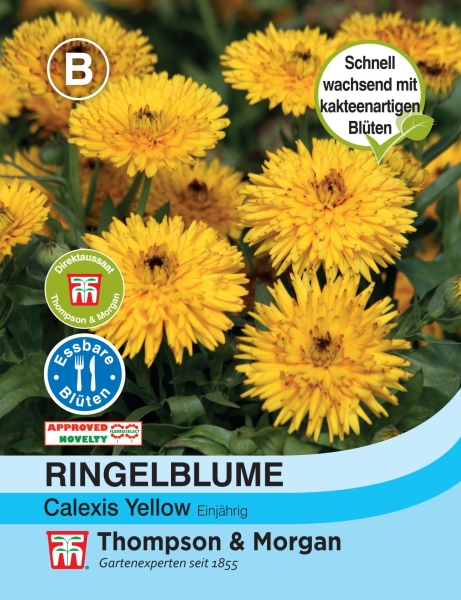 Ringelblume Calexis Yellow Essbare Blüten MHD 12/24