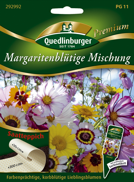 Margeritenblütige Mischung Saatteppich