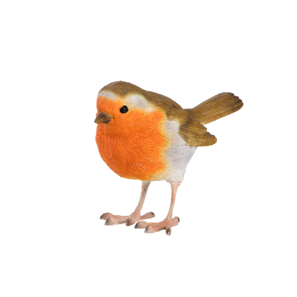 Rotkehlchen Kunststoff ca.11cm