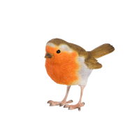 Rotkehlchen Kunststoff ca.11cm