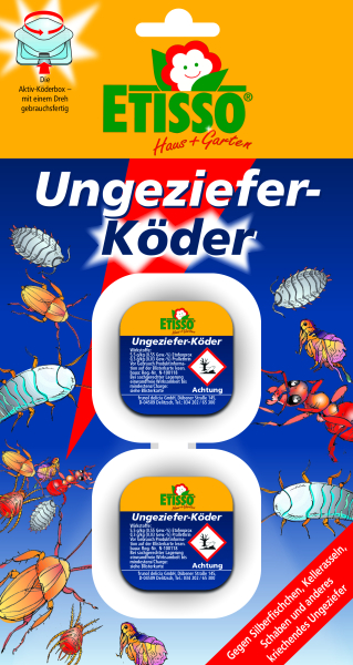 Etisso Ungeziefer-Köder 2 Stück