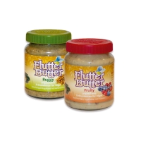 Flutter Butter im Glas Früchte