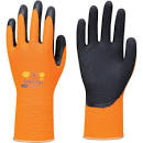 Handschuh Soft n Care Flora orange