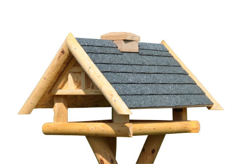 Forsthaus klein mit Pappdach grün