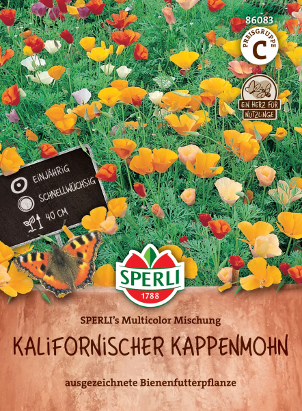 Kalifornischer Mohn Multicolor Mischung