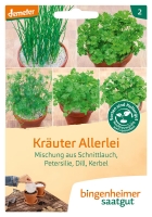Bio-Kräuter Allerlei Saatscheiben