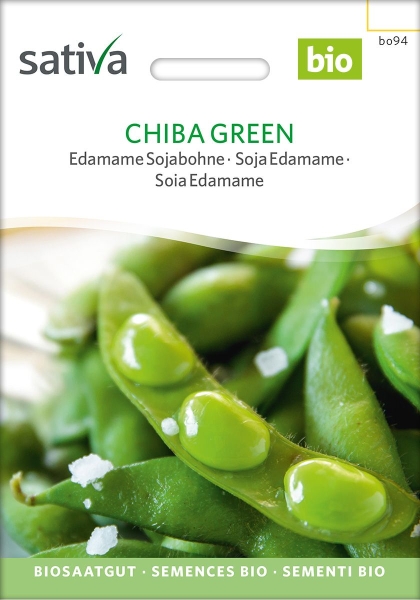 Bio Edamame Sojabohne Chiba Green