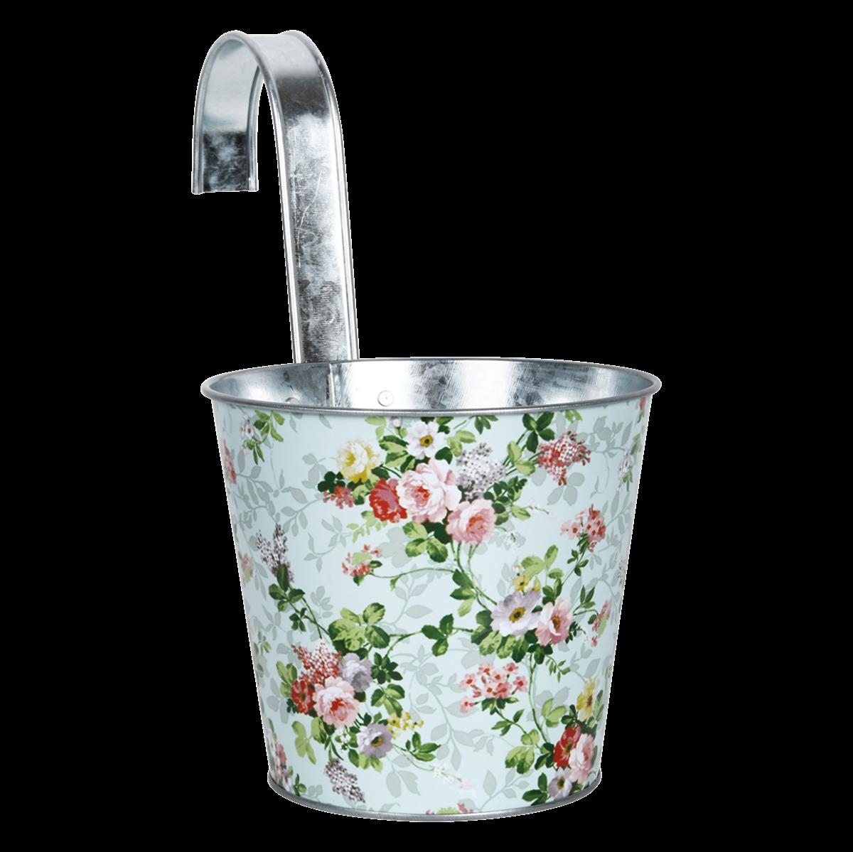 Rosendruck Blumentopf mit Haken, 9,50