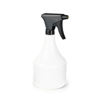 Sprühflasche 1ltr. weiß Messingdüse