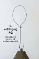 Nisthöhle 2M Ø 26mm freihängend mit Marderschutz