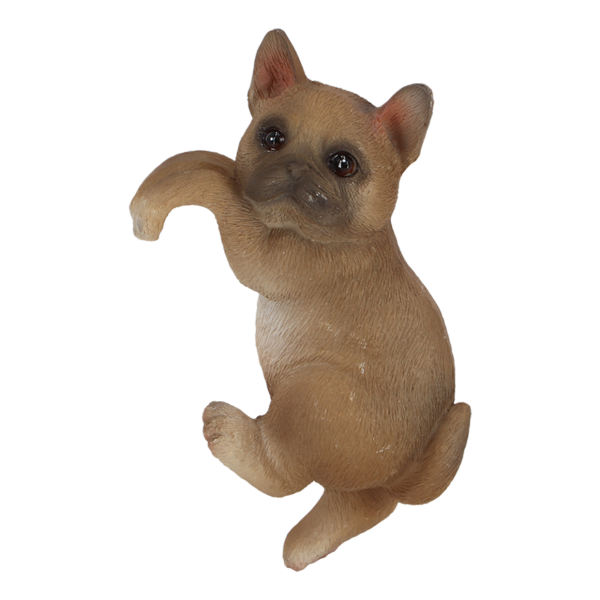 Hund beige Topfhänger ca.8cm