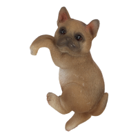 Hund beige Topfhänger ca.8cm